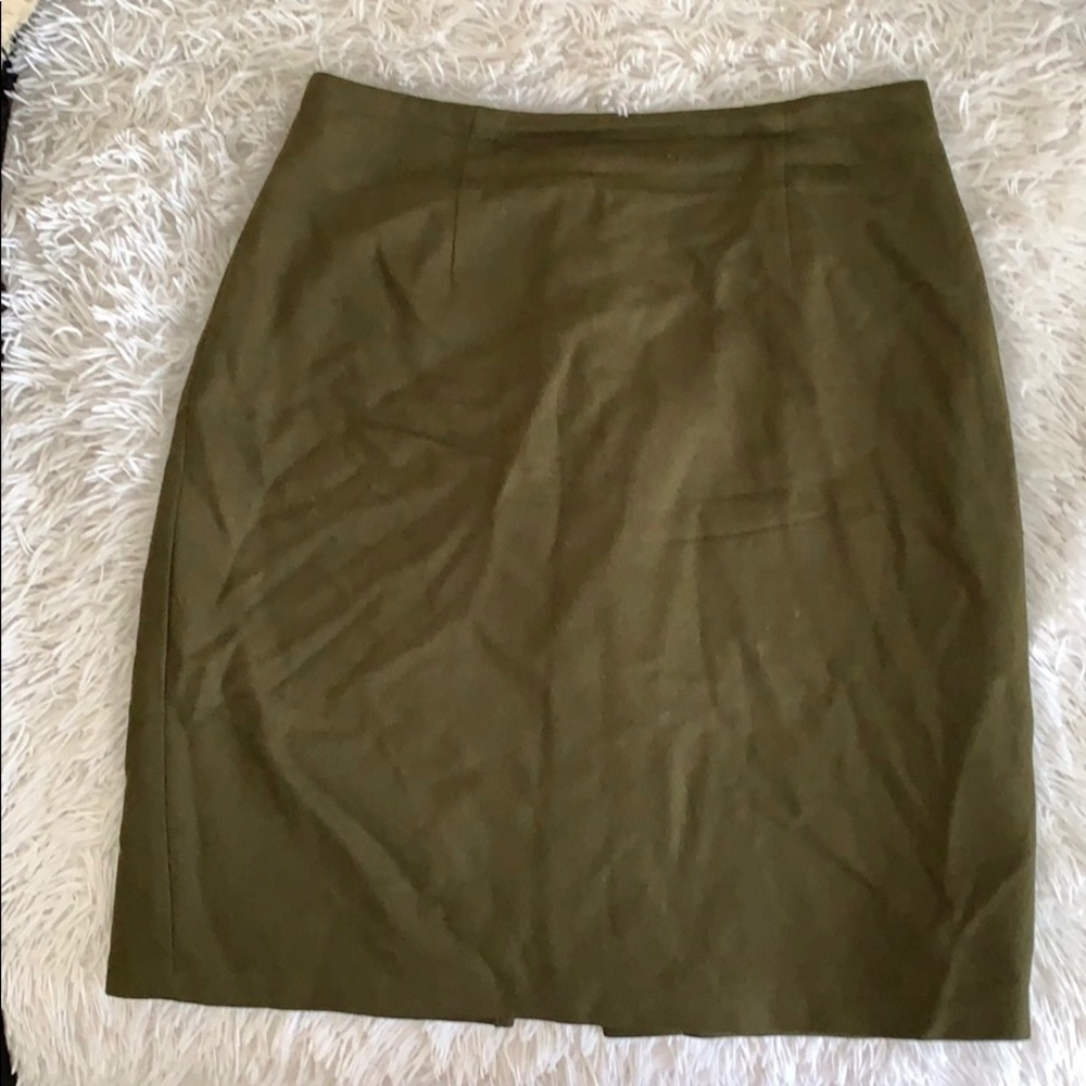 Olive Green Skirt